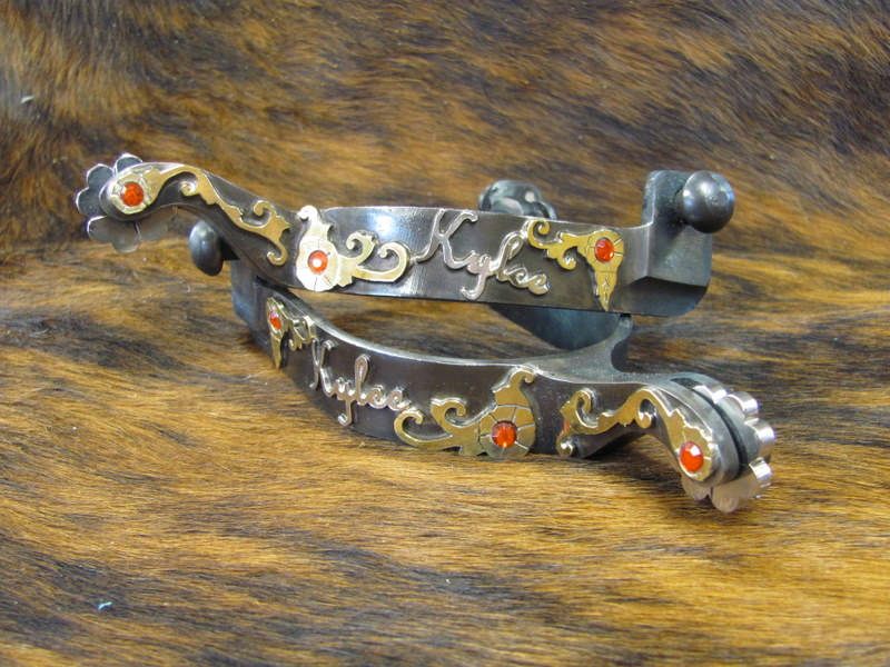 Rodeo Spurs, Custom Rodeo Spurs, BullRiding Spurs 