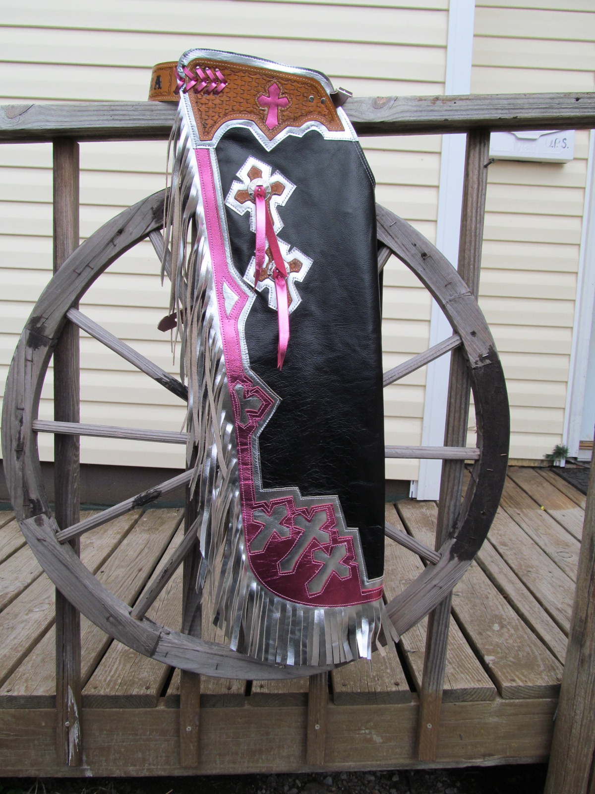 Bull Riding Chaps, Rough Stock, Mutto Bustin Chaps, Custom Rodeo Chaps