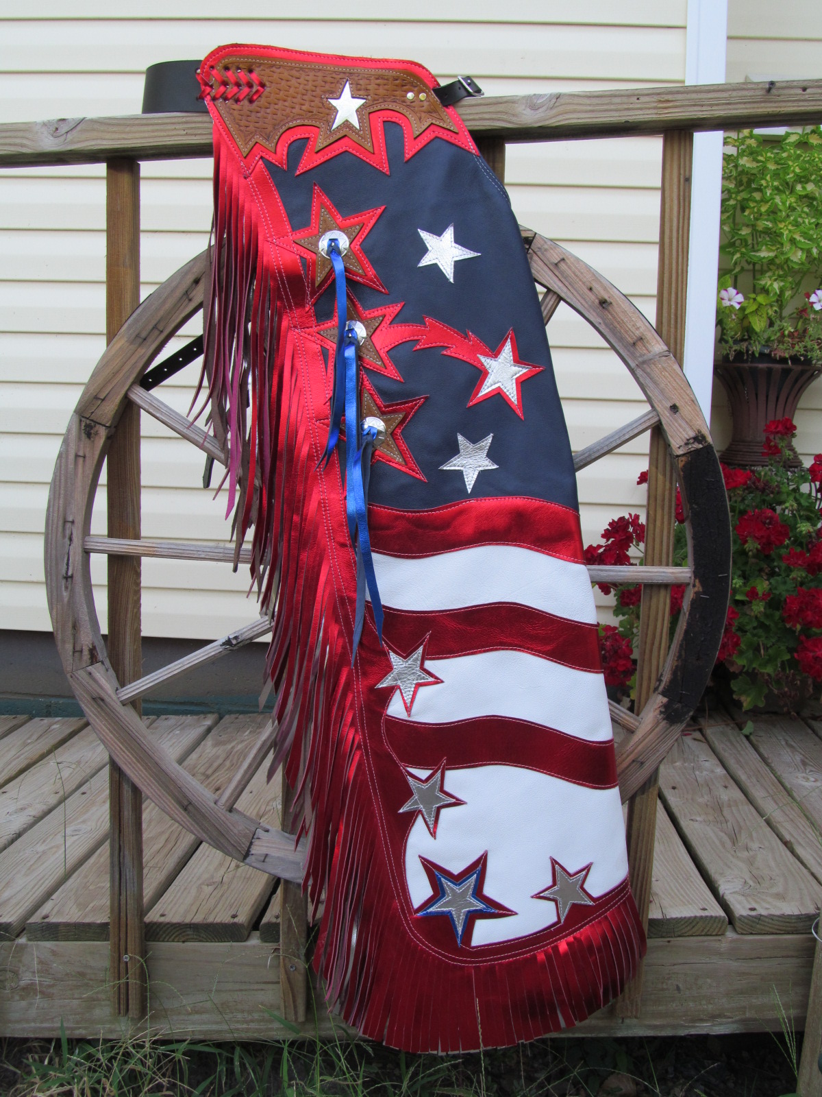 Rodeo Queen Chaps,American Flag Design Chaps