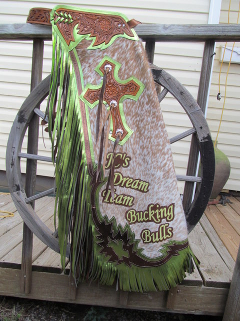 Pro BullRiding, RoughStock thru Mutton Bustin, Flame Design Chaps