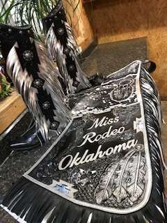 Miss Rodeo America Customized Boots,Queen Chaps